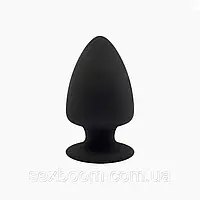 Анальна пробка SilexD (Model 1 size S) двухслойная, силикон+Silexpan, диаметр 5см