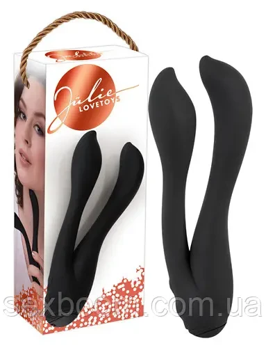 Hi-tech вібратор - JĂĽlie 2-armed Massager schwarz