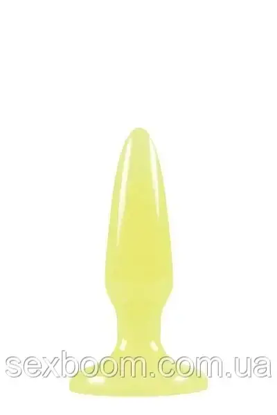 Анальна пробка FIREFLY PLEASURE PLUG MINI YELLOW
