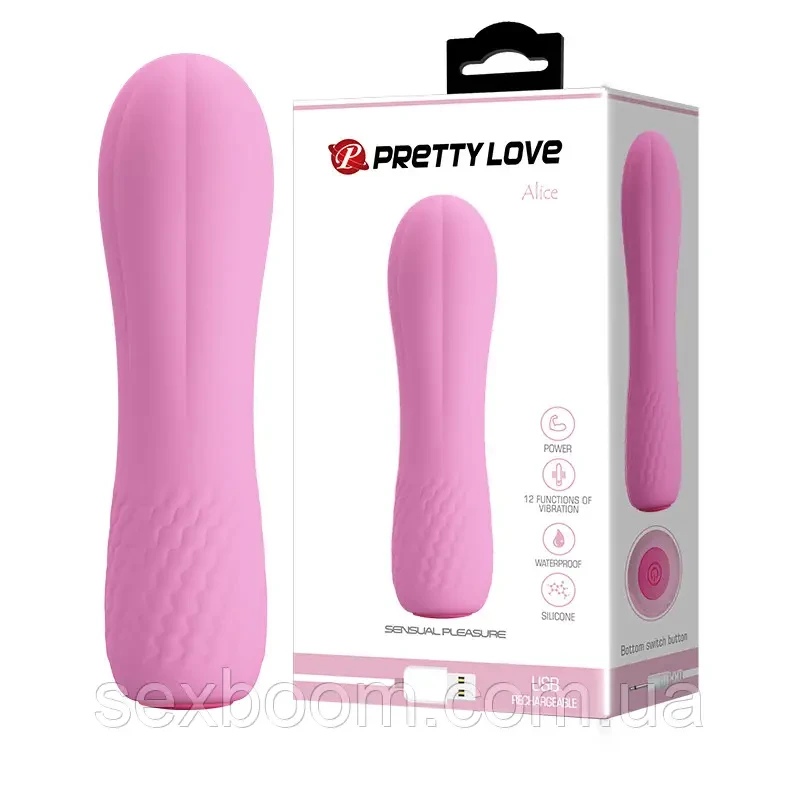 Pretty Love Alice Vibrator Pink