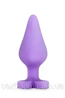 Анальна пробка PLAY WITH ME CANDY HEART DO ME PURPLE