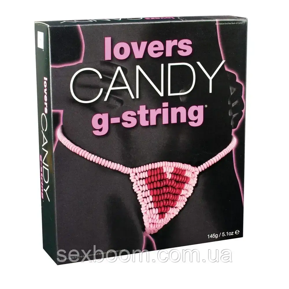 Їстівні трусики стрінги Lovers Candy G-String (145 гр)