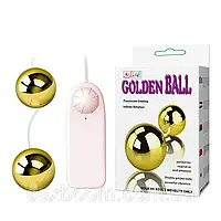 Вагінальні кульки Golden Balls Two Vibrators