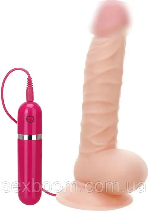 Вібромасажер G-Style Girl 8inch Vibrating Dong