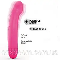 Вібратор Dorcel Real Vibration M Magenta 2.0, диам 3,7см, перезаряжаемый, для точки G, водостойкий