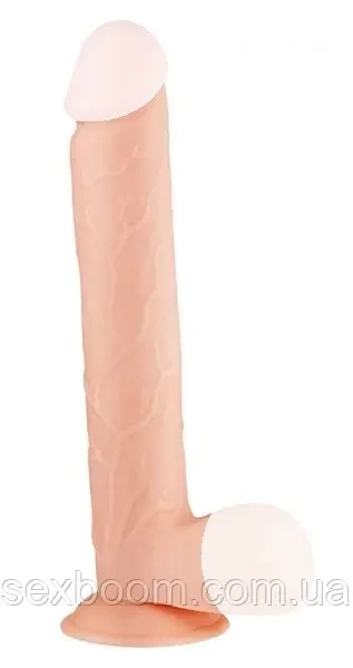 Фаллоімітатор BIGSTUFF 11INCH, FLESH