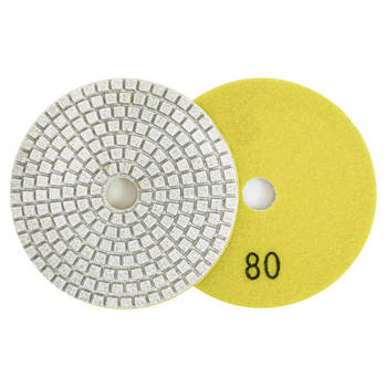 Круг алмазний на липучці черепашка d-100 мм Р80