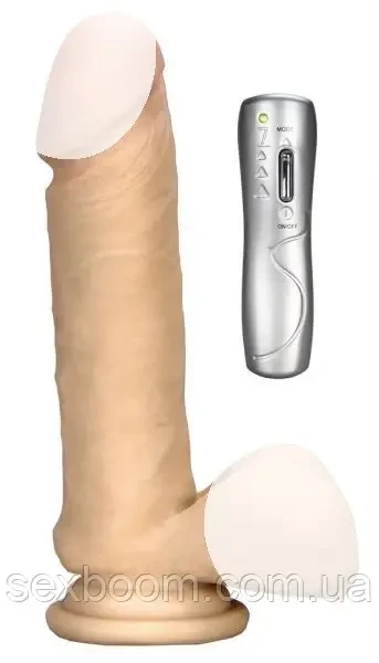 Вібромассажер с вращением REALISTX 7INCH ROTATING VIBRATOR 7FUNCT.
