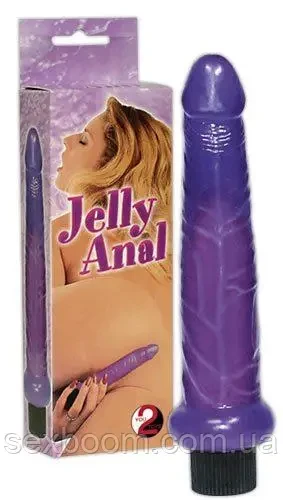 Вібратор - Jelly Anal Purple
