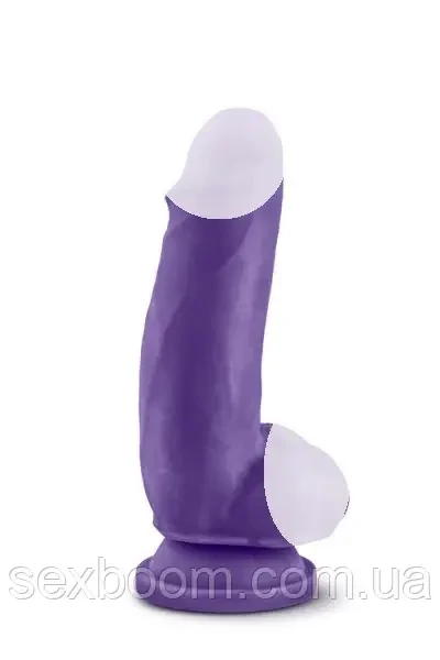 Фаллоімітатор AU NATUREL BOLD BEEFY 7INCH DILDO PURPLE