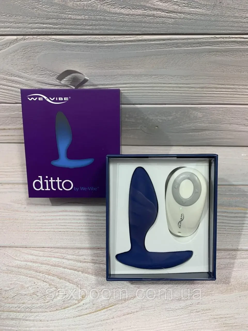 Анальна пробка DITTO BY WE-VIBE MOONLIGHT BLUE