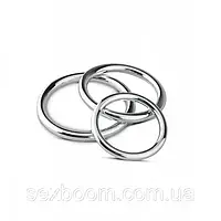 Набір эрекционных кілець Sinner Gear Unbendable - Cock/Ball Ring & Glans Ring Set