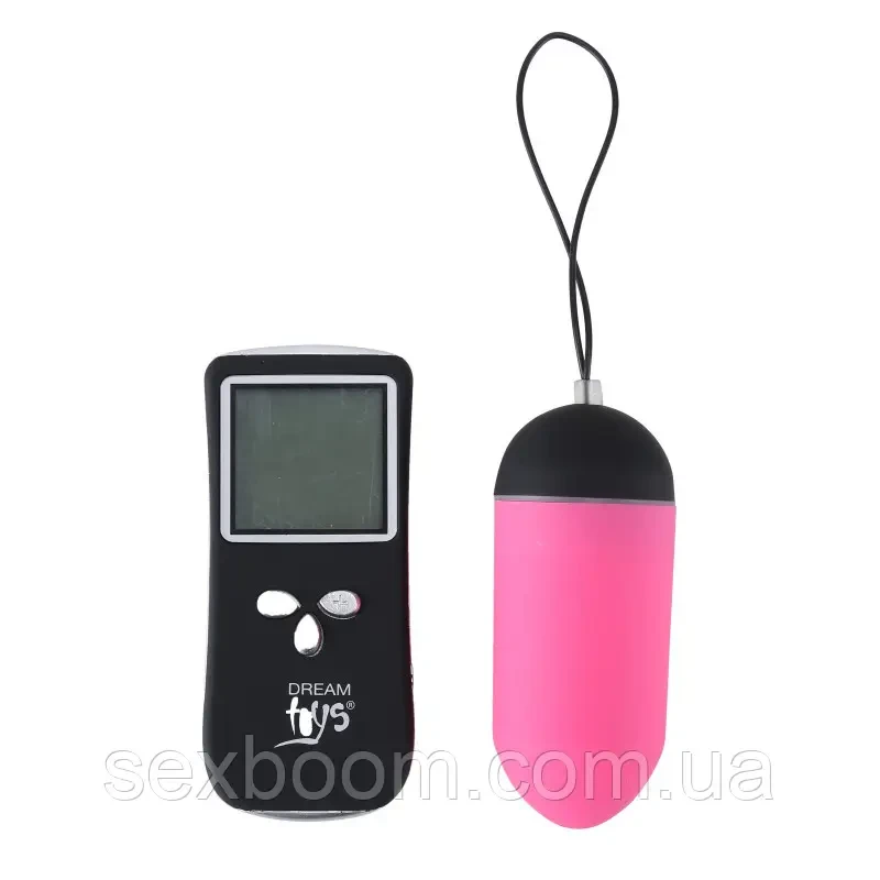 DT21840 Віброяйце з пультом управління і дисплеєм Dream Toys ALL TIME FAVORITES 10F REMOTE EGG DISPL