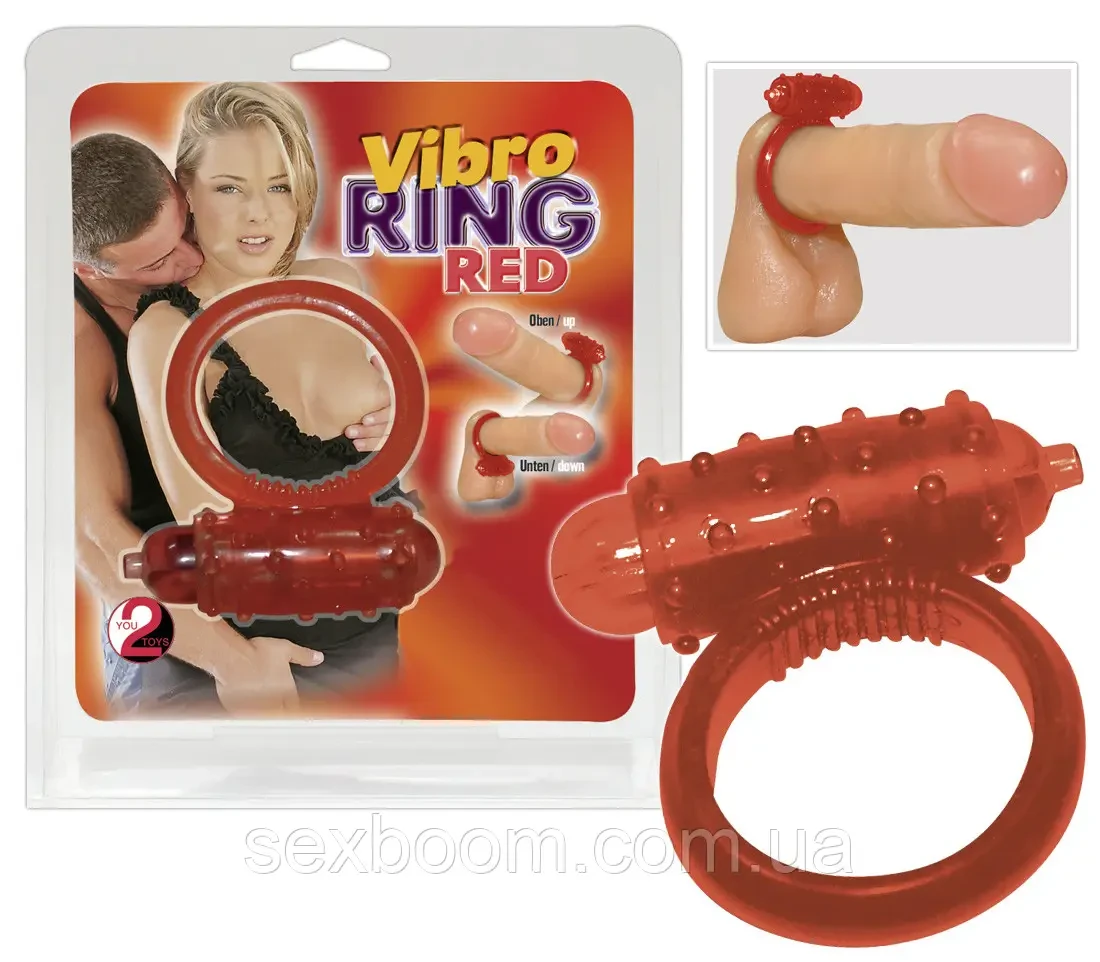 Ерекційне Кільце - Vibro Ring Red