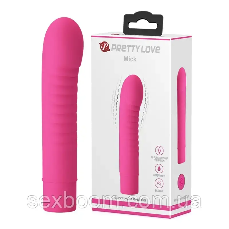Вібратор - Pretty Love Mick Vibrator Pink