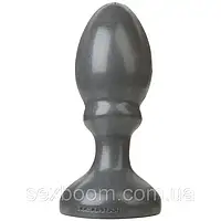 Анальна пробка Doc Johnson American Bombshell Little Boy - Gun Metal, діаметр 5,59 см