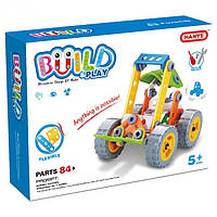 Конструктор на винтах BuildandPlay "Погрузчик" HANYE J-7703, 84 элемента, World-of-Toys