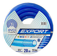 Шланг для полива армированный d- 3/4&apos;&apos; 20 м Evci Plastik Export (3-слойный)