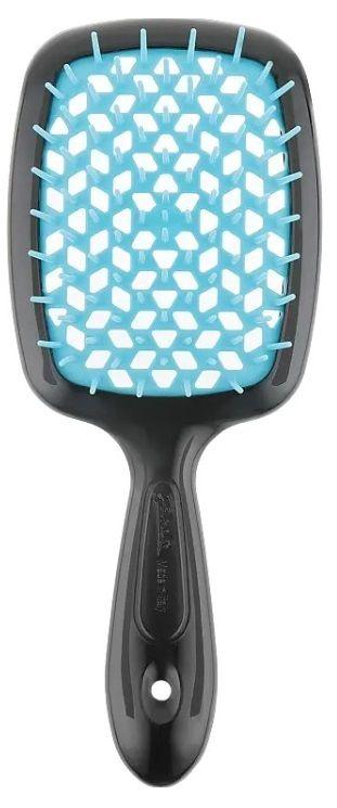 Щітка Janeke Superbrush Mini 71SP220NERBFL чорна з бірюзою