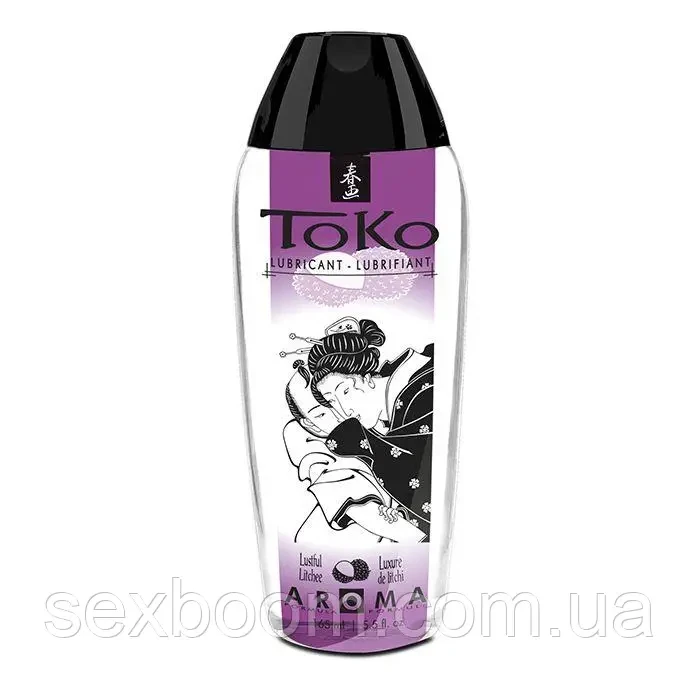 Лубрикант на водній основі Shunga Toko AROMA - наміри має Litchee (165 мл)