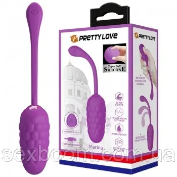 Віброяйце - Pretty Love Marina Vibrating Egg Purple