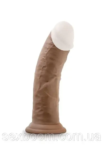 Фаллоімітатор AU NATURAL 8INCH DILDO MOCHA