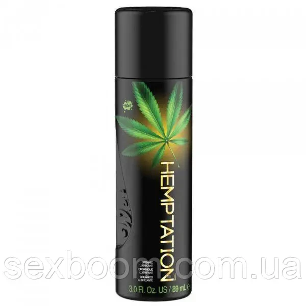 Лубрикант на водній основі «Канабис» Wet Hemptation, 89 мл