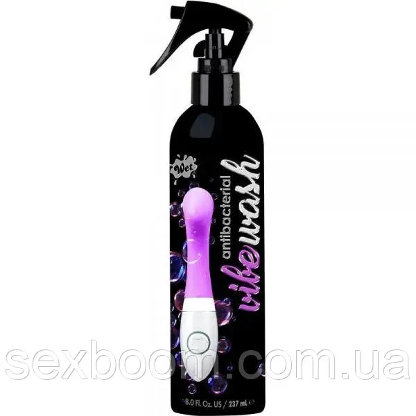 Очиститель для игрушек Wet Antibacterial Vibe Wash, 237 мл