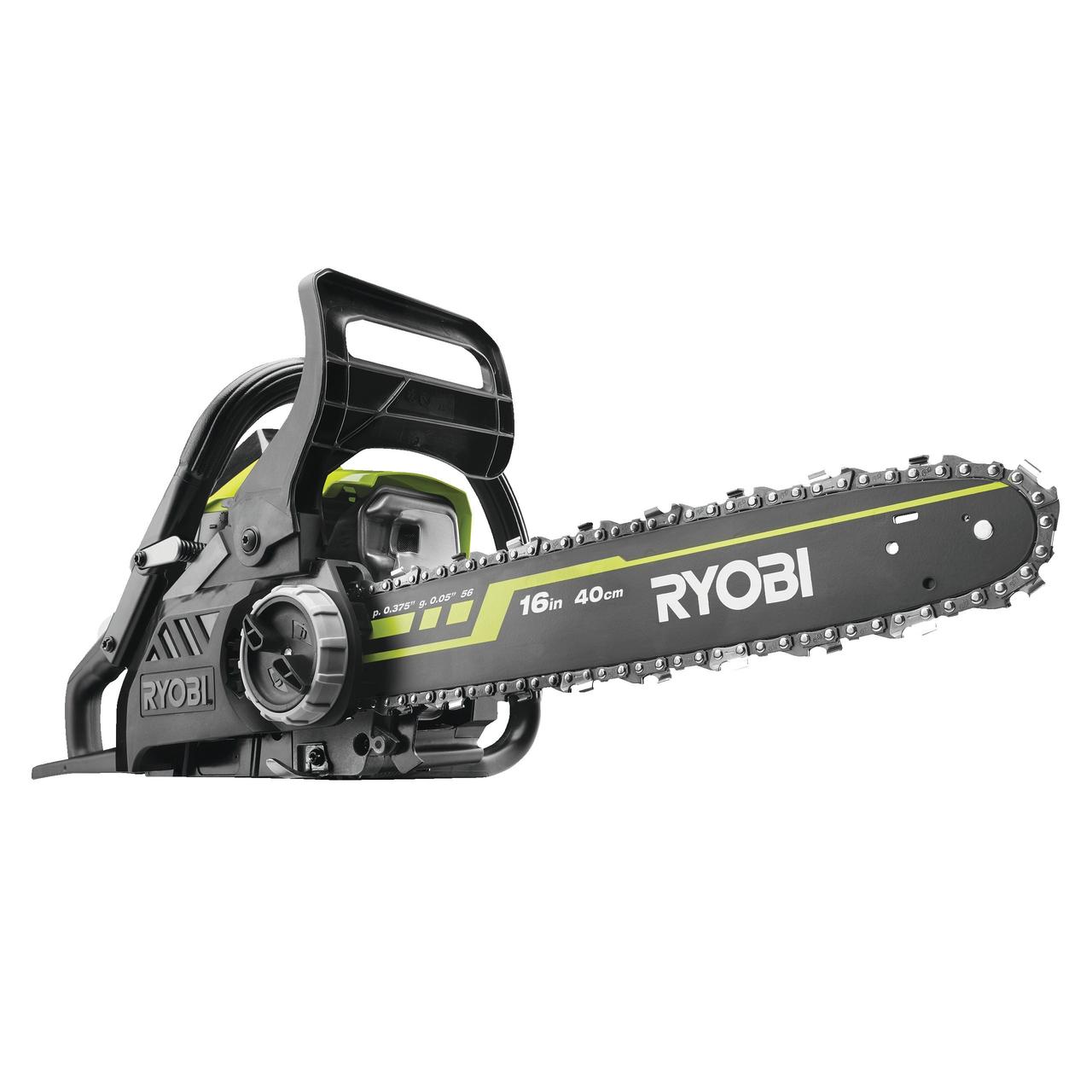 Бензопила ланцюгова пила з двигуном 37,2 см3 серії POWR XTTM, шина 40 см. RYOBI RCS3840T