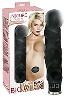 Вібратор - Nature Skin Big Vibe Black
