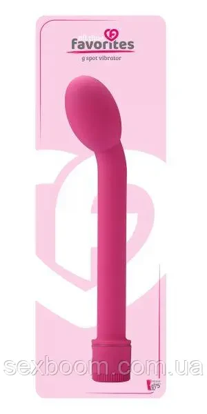 Вібратор для точки G ALL TIME FAVORITES G-SPOT VIBRATOR PINK