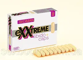 HOT eXXtreme капсулы для повышения либидо и желания для женщин 10 шт