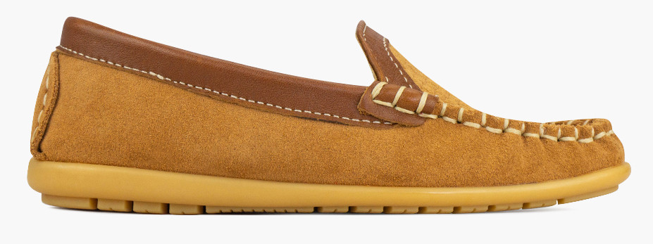 Мокасини для дівчаток коричневі натуральна замша Україна Miracle - розмір 30 (19,3 см), фото 1