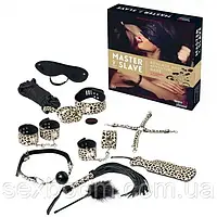 Набір БДСМ 10 предметів Master & Slave, Leopard
