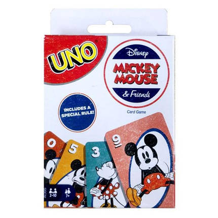 Настольная игра UNO Mickey Mouse (Уно Микки Маус) (правила на английском), фото 1