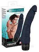 Реалістичний вібратор - Vibra Lotus Penis Grey Vibrator