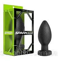 Анальна пробка з вуглецевого волокна SPARK SILICONE PLUG SMALL CARBON FIBER