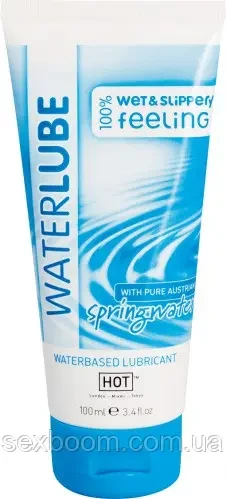HOT nature lube Springwater Гель-смазка на водній основі 100 мл