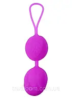 Вагінальні кульки - Boss Silicone Kegel Balls Purple