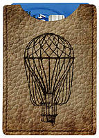 Картхолдер кожаный Devays Maker воздушный шар 25-01-444
