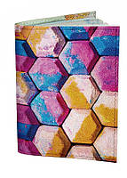 Обкладинка для паспорта Devays Maker плитка Холлі різнобарвна 01-0202-458