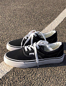 Кеди жіночі чорні Vans Era (08909)