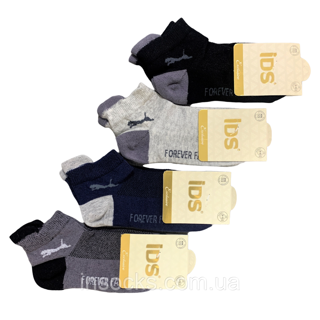 Шкарпетки літні "IDS" для хлопчика. Сітка. 5-6 років, фото 1