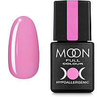 Гель-лак MOON FULL color Gel polish №110, яркий светло-розовый холодный