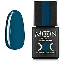 Гель-лак MOON FULL color Gel polish №184, серо-зеленый