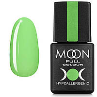 Гель-лак MOON FULL Neon color Gel polish №701, светло-салатовый