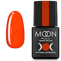 Гель-лак MOON FULL Neon color Gel polish №707, морковно-коралловый