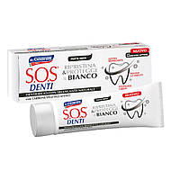 Зубная паста SOS Denti Whitening Профессиональное и безопасное отбеливание Pasta del Capitano