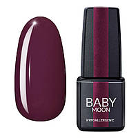 Гель лак BABY Moon Burgundy Gel polish №004 темный каштан