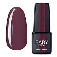 Гель лак BABY Moon Burgundy Gel polish №014 коричнево-серый